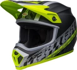 Bell MX-9 MIPS Offset Helmet 31 Bell MX-9 MIPS Offset Helmet -HJC Store bell mx 9 mips helmet offset matte black hi viz yellow front left 50837.1632314905