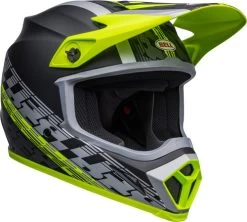 Bell MX-9 MIPS Offset Helmet 32 Bell MX-9 MIPS Offset Helmet -HJC Store bell mx 9 mips helmet offset matte black hi viz yellow front right 00311.1632314912
