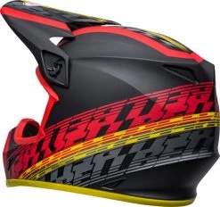 Bell MX-9 MIPS Offset Helmet 25 Bell MX-9 MIPS Offset Helmet -HJC Store bell mx 9 mips helmet offset matte black red back left 10239.1632991972