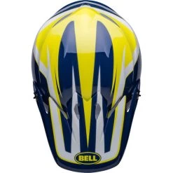 Bell MX-9 MIPS Spark Helmet -HJC Store bell mx 9 mips spark helmet gloss blue yellow top 32306.1672411132
