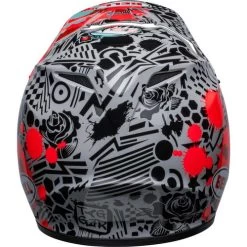 Bell MX-9 MIPS Tagger Splatter Helmet 19 Bell MX-9 MIPS Tagger Splatter Helmet -HJC Store bell mx 9 mips tagger splatter helmet gloss bright red gray back 12348.1672410277