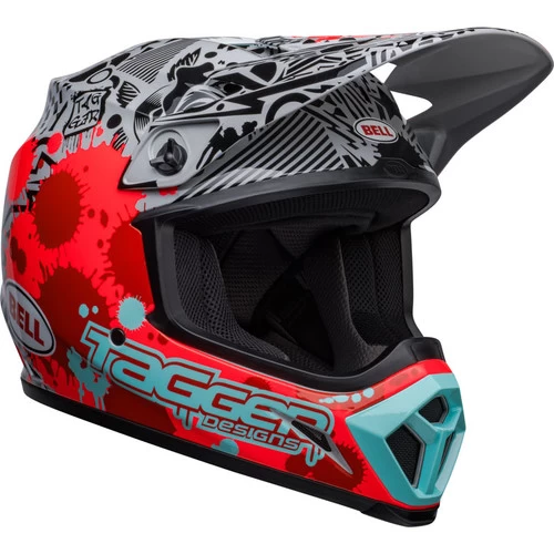 Bell MX-9 MIPS Tagger Splatter Helmet 4 Bell MX-9 MIPS Tagger Splatter Helmet - Image 4