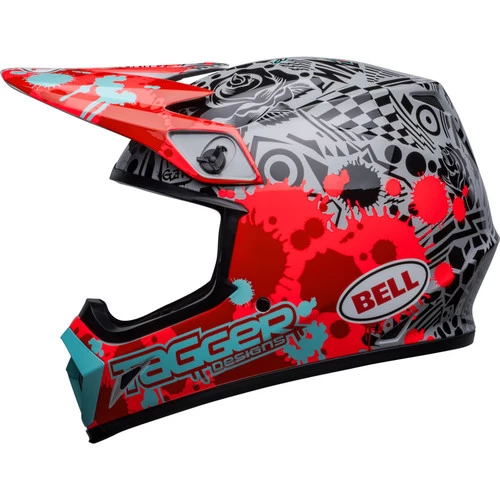 Bell MX-9 MIPS Tagger Splatter Helmet 1 Bell MX-9 MIPS Tagger Splatter Helmet