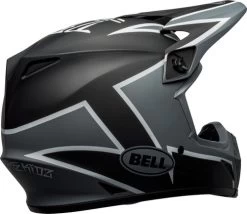 Bell MX-9 MIPS Twitch Helmet -HJC Store bell mx 9 mips twitch helmet matte black gray white back right 32788.1612682522