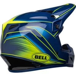 Bell MX-9 MIPS Zone Helmet -HJC Store bell mx 9 mips zone helmet gloss navy retina back right 83646.1672411729