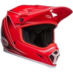 Bell MX-9 MIPS Zone Helmet -HJC Store bell mx 9 mips zone helmet gloss red front right 34406.1696934232