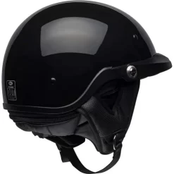 Bell Pit Boss Half Helmet Gloss Black -HJC Store bell pit boss helmet gloss black back right 86758.1586674715