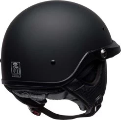 Bell Pit Boss Half Helmet Matte Black -HJC Store bell pit boss helmet matte black back right 06856.1586674715