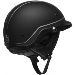 Bell Pit Boss Helmet Pinned Black/Gray -HJC Store bell pit boss helmet solid pinned matte black gray back right 57600.1658669427