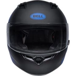 Bell Qualifier Ascent Helmet 32 Bell Qualifier Ascent Helmet -HJC Store bell qualifier ascent helmet matte black blue white front 58263.1671084034