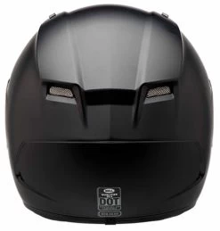 Bell Qualifier DLX Blackout Helmet Matte Black -HJC Store bell qualifier dlx blackout helmet matte black back 58335.1494300387