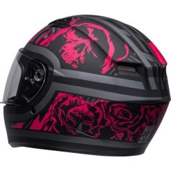 Bell Qualifier Rebel Helmet 15 Bell Qualifier Rebel Helmet -HJC Store bell qualifier rebel helmet matte black pink back left 74433.1671083808