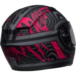 Bell Qualifier Rebel Helmet 14 Bell Qualifier Rebel Helmet -HJC Store bell qualifier rebel helmet matte black pink back right 21152.1671083803