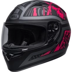 Bell Qualifier Rebel Helmet 16 Bell Qualifier Rebel Helmet -HJC Store bell qualifier rebel helmet matte black pink front left 51437.1671083816