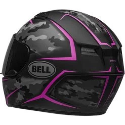 Bell Qualifier Stealth Camo Helmet -HJC Store bell qualifier stealth camo helmet black pink back left 49370.1565244813