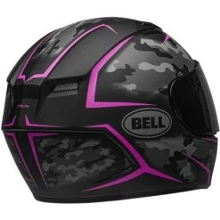 Bell Qualifier Stealth Camo Helmet -HJC Store bell qualifier stealth camo helmet black pink back right 50380.1565244822