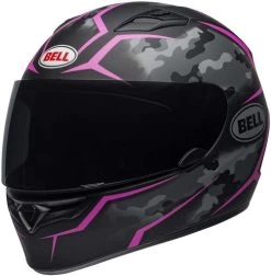 Bell Qualifier Stealth Camo Helmet -HJC Store bell qualifier stealth camo helmet black pink left 34147.1565244811