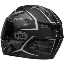 Bell Qualifier Stealth Camo Helmet -HJC Store bell qualifier stealth camo helmet black white back left 63271.1565244789