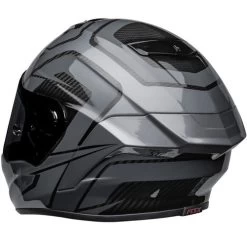 Bell Race Star Flex DLX Labyrinth Helmet -HJC Store bell race star dlx flex labyrinth helmet black gray back left 29409.1671079525