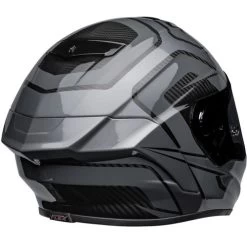 Bell Race Star Flex DLX Labyrinth Helmet -HJC Store bell race star dlx flex labyrinth helmet black gray back right 63150.1671079529