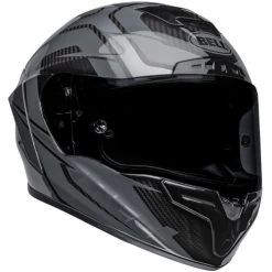 Bell Race Star Flex DLX Labyrinth Helmet -HJC Store bell race star dlx flex labyrinth helmet black gray front right 37776.1671079518