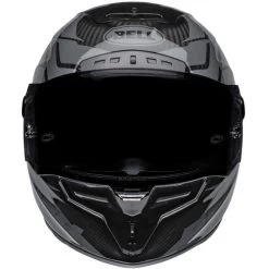 Bell Race Star Flex DLX Labyrinth Helmet -HJC Store bell race star dlx flex labyrinth helmet black gray front 10750.1671079521