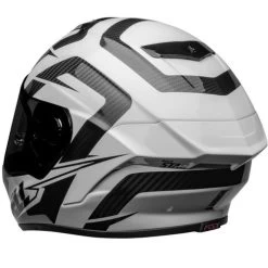 Bell Race Star Flex DLX Labyrinth Helmet -HJC Store bell race star dlx flex labyrinth helmet black white back left 26984.1671079563