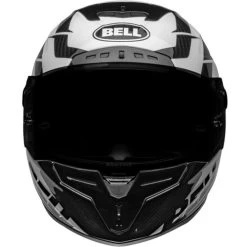 Bell Race Star Flex DLX Labyrinth Helmet -HJC Store bell race star dlx flex labyrinth helmet black white front 04200.1671079559