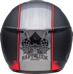 Bell SRT Modular Hart-Luck Jamo Helmet -HJC Store bell srt modular hart luck jamo helmet matte gloss black red back 47178.1670802540