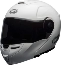 Bell SRT Modular Helmet 38 Bell SRT Modular Helmet -HJC Store bell srt modular helmet gloss white front left 34527.1507470693