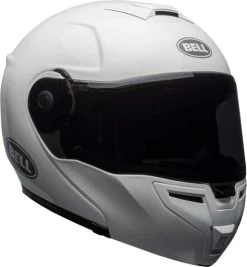 Bell SRT Modular Helmet 37 Bell SRT Modular Helmet -HJC Store bell srt modular helmet gloss white front right 18036.1507470693