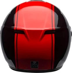 Bell SRT Modular Ribbon Helmet -HJC Store bell srt modular ribbon helmet gloss black red back 91553.1670802638