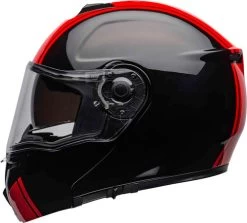 Bell SRT Modular Ribbon Helmet -HJC Store bell srt modular ribbon helmet gloss black red clear shield left 91894.1670802623