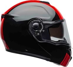 Bell SRT Modular Ribbon Helmet -HJC Store bell srt modular ribbon helmet gloss black red clear shield right 39030.1670802626