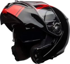 Bell SRT Modular Ribbon Helmet -HJC Store bell srt modular ribbon helmet gloss black red front left 1 00422.1670802612
