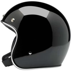 Biltwell Bonanza Helmet Solid 30 Biltwell Bonanza Helmet Solid -HJC Store biltwell bonanza helmet gloss black left 83800.1585995346