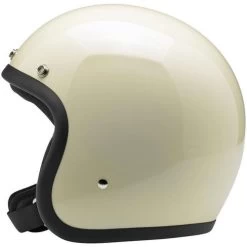 Biltwell Bonanza Helmet Solid 35 Biltwell Bonanza Helmet Solid -HJC Store biltwell bonanza helmet gloss vintage white side 23031.1585995515