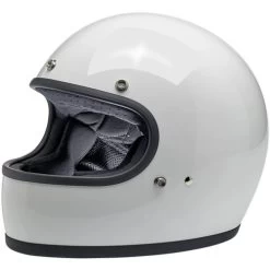Biltwell Gringo Helmet ECE Solids -HJC Store biltwell gringo helmet gloss white front right 21688.1695524371