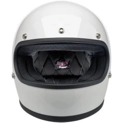 Biltwell Gringo Helmet ECE Solids -HJC Store biltwell gringo helmet gloss white front 07184.1695524376