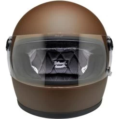 Biltwell Gringo S ECE Helmet Solids -HJC Store biltwell gringo s ece 22 05 helmet flat chocolate front 20028.1695522675