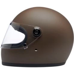 Biltwell Gringo S ECE Helmet Solids -HJC Store biltwell gringo s ece 22 05 helmet flat chocolate left 35111.1695522678