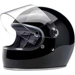 Biltwell Gringo S ECE Helmet Solids -HJC Store biltwell gringo s ece 22 05 helmet gloss black shield up 85407.1695522705