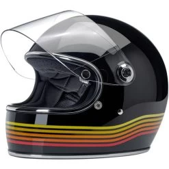 Biltwell Gringo S ECE Spectrum Helmet -HJC Store biltwell gringo s helmet black spectrum left shield up 08738.1585890263
