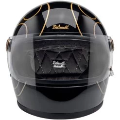 Biltwell Gringo S ECE R22.06 Flames Helmet -HJC Store biltwell gringo s helmet gloss black flames front 99215.1695300378