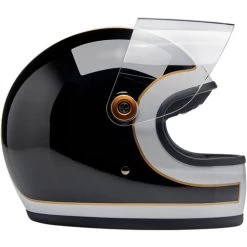 Biltwell Gringo S ECE R22.06 Tracker Helmet -HJC Store biltwell gringo s helmet gloss white black tracker right shield up 48944.1695300145