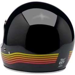 Biltwell Gringo Spectrum ECE Helmet -HJC Store biltwell gringo spectrum ece 22 05 helmet gloss black back 33932.1695597481
