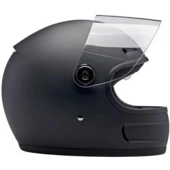 Biltwell Gringo SV Helmet -HJC Store biltwell gringo sv helmet flat black right shield up 43963.1695300935