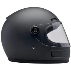 Biltwell Gringo SV Helmet -HJC Store biltwell gringo sv helmet flat black right 50887.1695300944