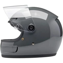 Biltwell Gringo SV Helmet -HJC Store biltwell gringo sv helmet gloss storm grey left shield up 95617.1695301030