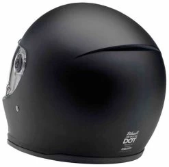 Biltwell Lane Splitter Helmet Solid -HJC Store biltwell lane splitter flat black helmet back 68698.1586044935